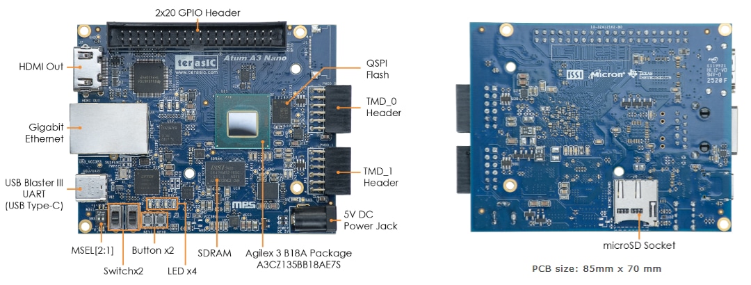 Terasic Technologies Atum Nios® V Starter Kit